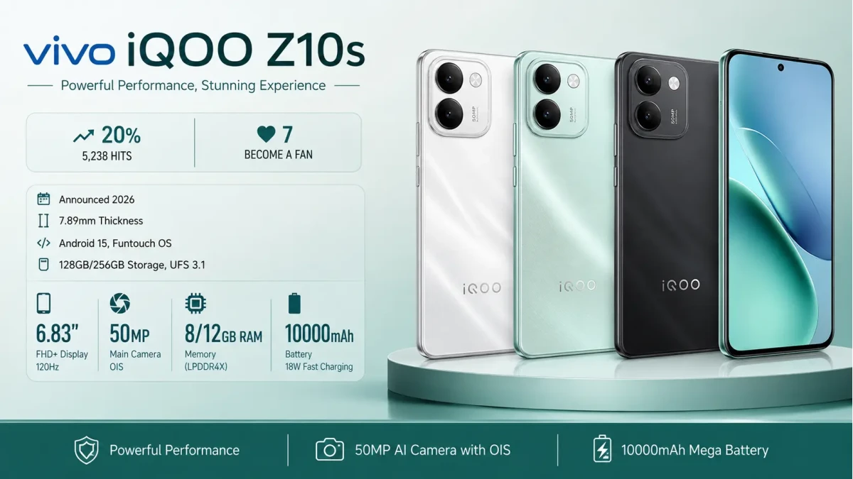 vivo iQOO Z11S Smartphone price in Bangladesh